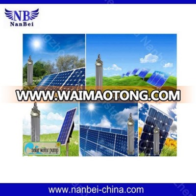 CE approved solar pump for pond with large flow